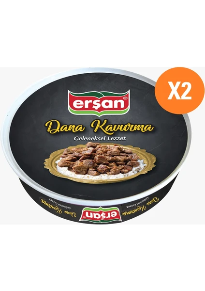 Erşan Katkısız Konserve Kavurma 160 gr x 2 Adet