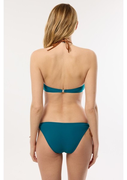 3414 Yeşil Straplez Bikini Takımı fiyatları