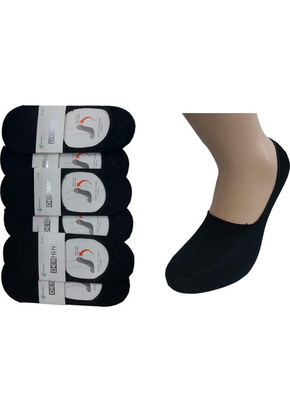 6'lı Erkek Bambu Babet Çorap