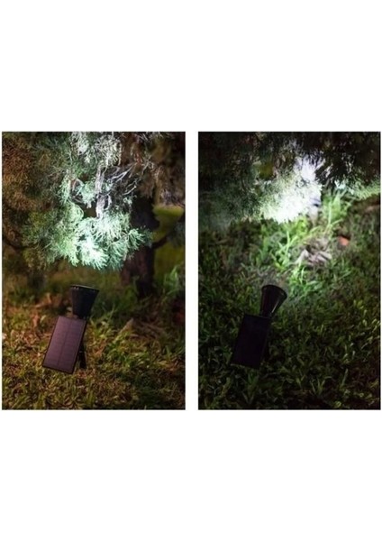 7W Yeşil LED Işık Güneş Enerjili Kazıklı Çim Lambası Cata Solar Bahçe Armatürü indirimleri