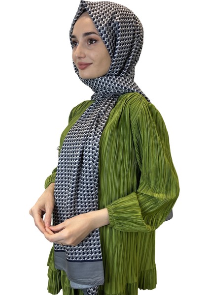 Pamuk Soft Şal, Geometrik Desen 01016