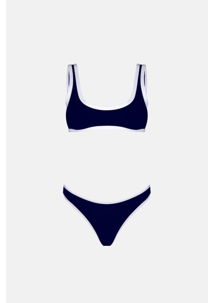 4506 Lacivert Bikini Takımı