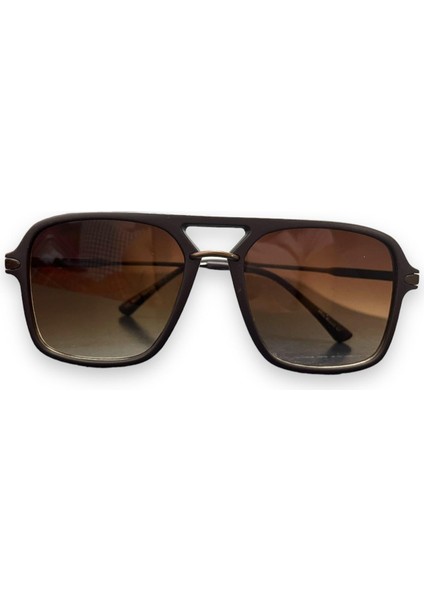 Kahverengi Degrage UV400 Unisex Güneş Gözlüğü 615276 fırsatları