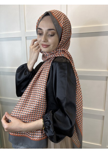 Pamuk Soft Şal, Geometrik Desen 01016