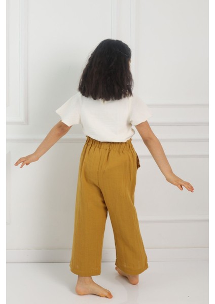 Kız Çocuk Bol Paça Pantolon fiyatları