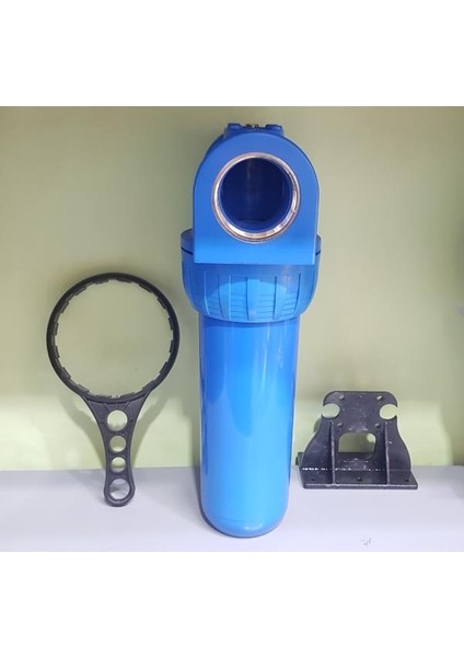 10"-2" Giriş Çıkışlı Su Arıtma Filtre Kabı 10" Housing Mat Renk Yosun Tutmaz