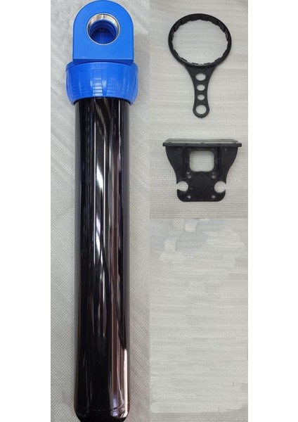 20"-11/2" Giriş Çıkışlı Su Arıtma Filtre Kabı 20" Filter Housing Mat Renk Yosun Tutmaz