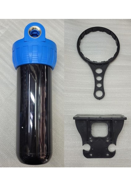10"-3/4" Daire Girişi Su Arıtma Housing 10" Filtre Kabı Mat Renk Yosun Tutmaz modelleri