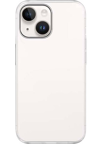 iPhone 14 Uyumlu Kılıf Ultra Ince Mat Pc Arka Yüzey Recci Elite Serisi Kapak Beyaz