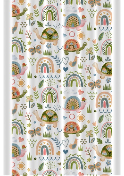 Çocuk ve Bebek Odası Fon Perde Tek Kanat (Child Room Curtain)