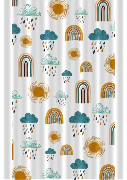 Çocuk ve Bebek Odası Fon Perde Tek Kanat (Child Room Curtain)