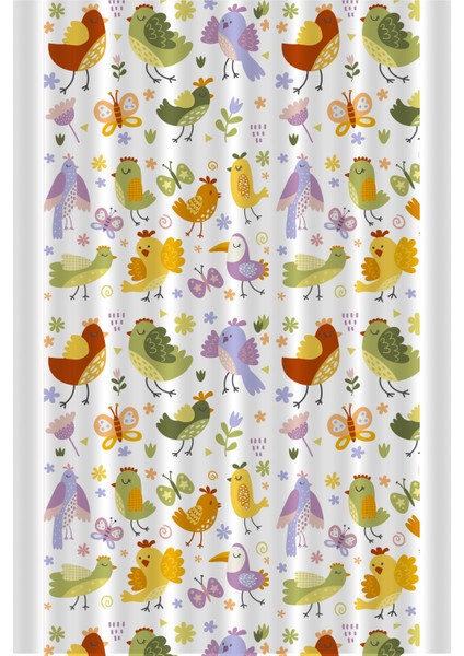 Bertille Home Çocuk ve Bebek Odası Fon Perde Tek Kanat (Child Room Curtain)