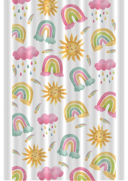 Bertille Home Çocuk ve Bebek Odası Fon Perde Tek Kanat (Child Room Curtain)