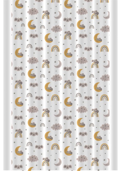 Çocuk ve Bebek Odası Fon Perde Tek Kanat (Child Room Curtain)