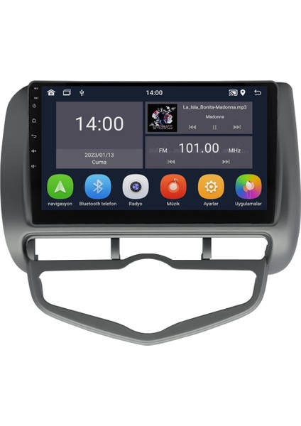 Honda City (2006-2009) Android 14 Multimedya Carplay 9 Inch 4 GB Ram / 64 GB Hafıza CRV-4157XD