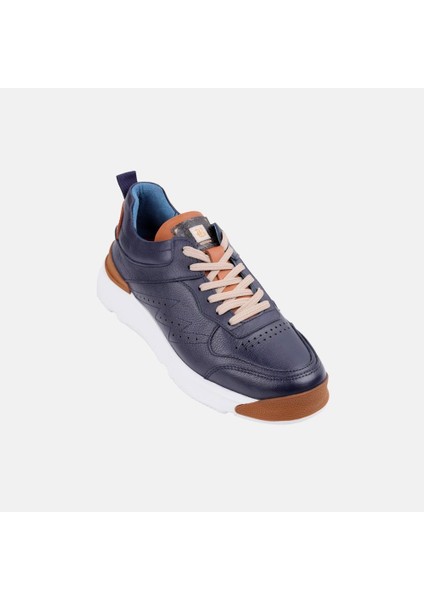 17123 Kalın Taban Hafif Deri Sneaker Erkek Ayakkabı fiyatları