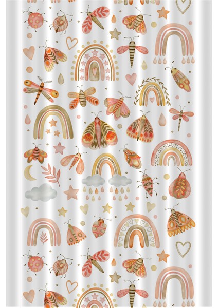 Çocuk ve Bebek Odası Fon Perde Tek Kanat (Child Room Curtain)