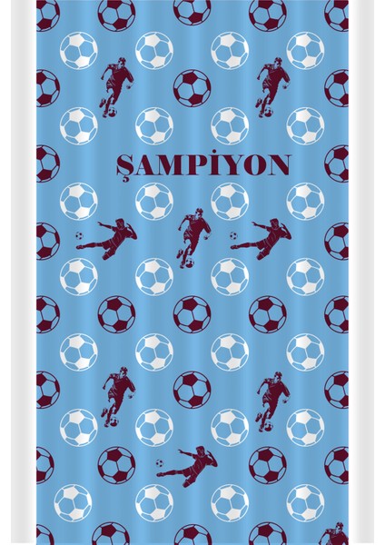 Çocuk ve Bebek Odası Taraftar Futbol Serisi Fon Perde Tek Kanat (Child Room Curtain) fiyatları
