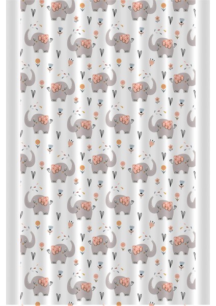 Çocuk ve Bebek Odası Fon Perde Tek Kanat (Child Room Curtain)