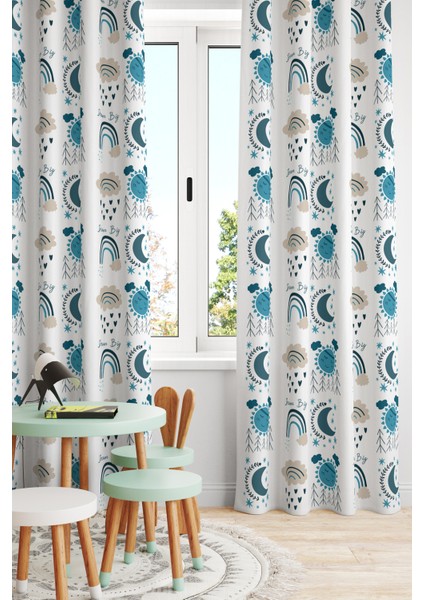 Bertille Home Çocuk ve Bebek Odası Fon Perde Tek Kanat (Child Room Curtain)