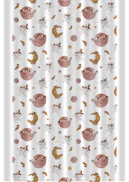 Çocuk ve Bebek Odası Fon Perde Tek Kanat (Child Room Curtain)