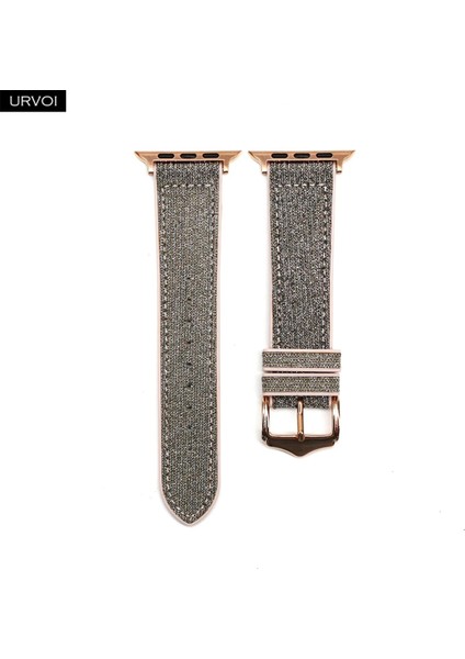 Apple Watch Uyumlu Serisi Parlak Renk Iplik Dikişler