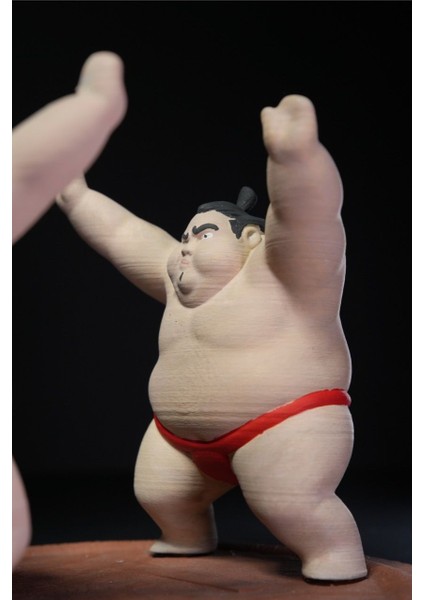 Sumo Güreşcileri Peçetelik Komik Hediyelik Dekoratif Figür fiyatları