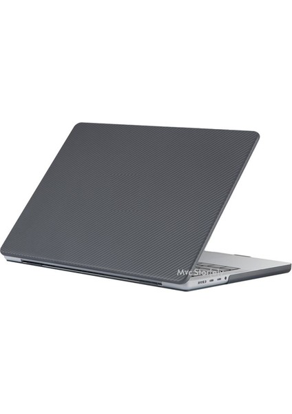 Mcstorey Macbook Pro 16.2inç Kılıf M1-M2-M3, Karbon Fiber (Touchbarsız 16.2" Pro) A2485 A2780 A2991 ile Uyumlu