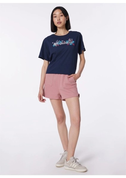 Csc North Cascade Kadın Kısa Kollu T-Shirt Lacivert CS0366-466 fiyatları