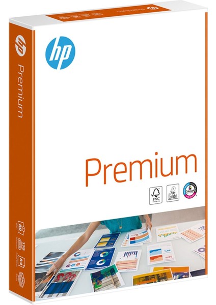 Hp Premium Serisi A4 Fotokopi Kağıdı 80 Gr. Tüm Kullanım Alanları Için  500'LÜ