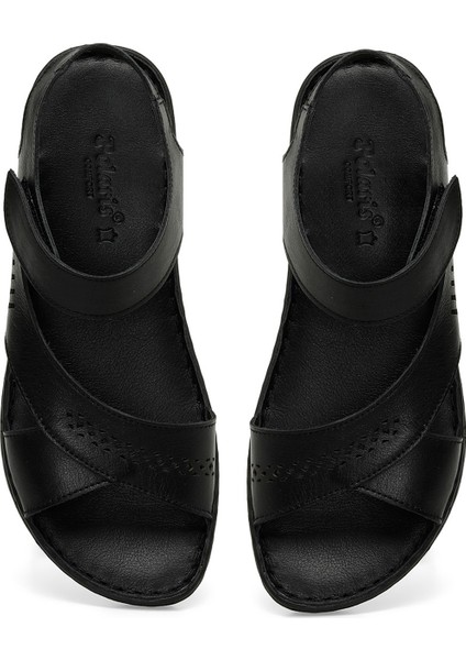 161884.Z4FX Siyah Kadın Comfort Sandalet