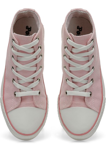 Conkes.F4Fx Pembe Kız Çocuk High Sneaker