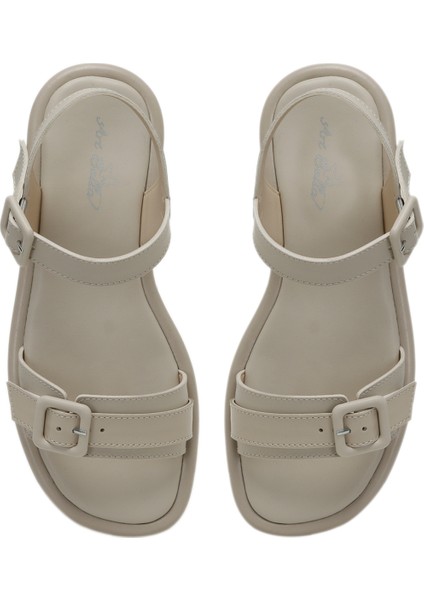 CS24035 4fx Vizon Kadın Düz Sandalet