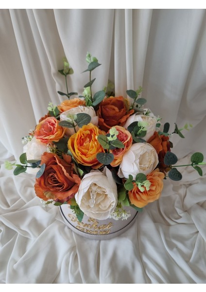 Turuncu Yapay Kız Isteme Söz Çiçeği modelleri