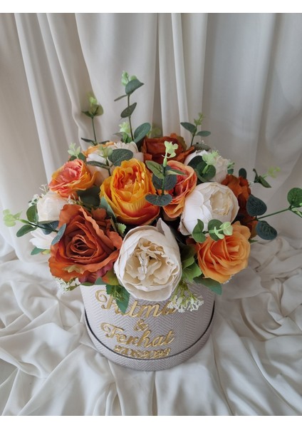 Turuncu Yapay Kız Isteme Söz Çiçeği fırsatları