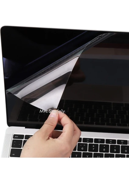 Mcstorey Macbook Air 15.3inç M2-M3, Ekran Koruyucu Anti Scratch (Touchıd'li Air M2-M3) A2941 A3114 ile Uyumlu