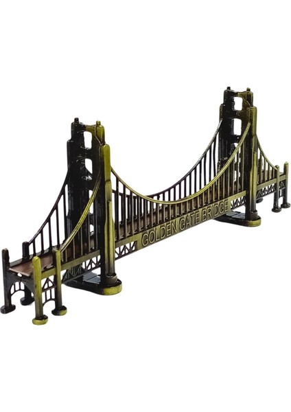 Metal Amerika Golden Gate Köprüsü 18 cm