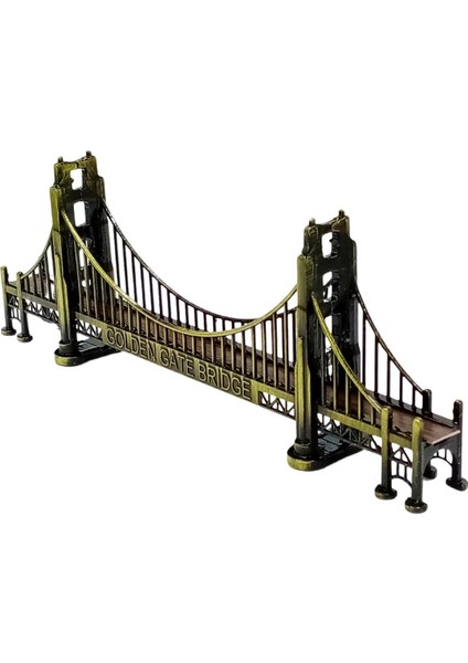 Metal Amerika Golden Gate Köprüsü 18 cm