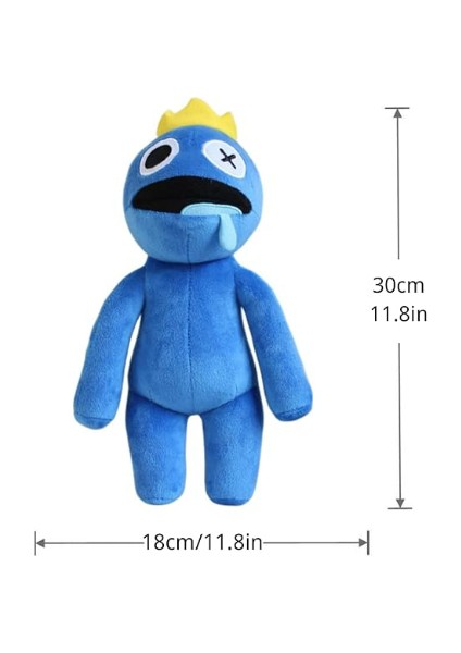 Rainbow Friends Mavi Peluş Karakter Oyuncak