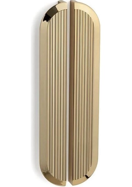 Pera L Tipi Oval Parlak Altın Kulp 224 Mm. 209064