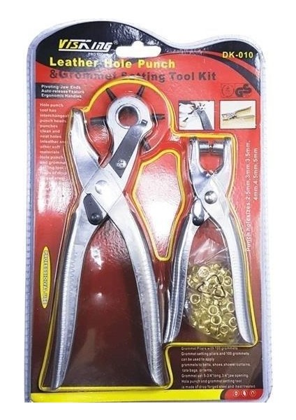 2li Kolay Kemer Deri Delik Açma Delme Aleti Delici Pensesi Delgeç Seti Kemer Delme Pensesi