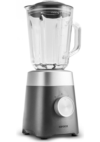 Buz Kırma Özellikli, 1,5 Lt Cam Hazneli Smoothie Blender , 1000W Güçlü Motor + Onerous Mutfak Tartısı