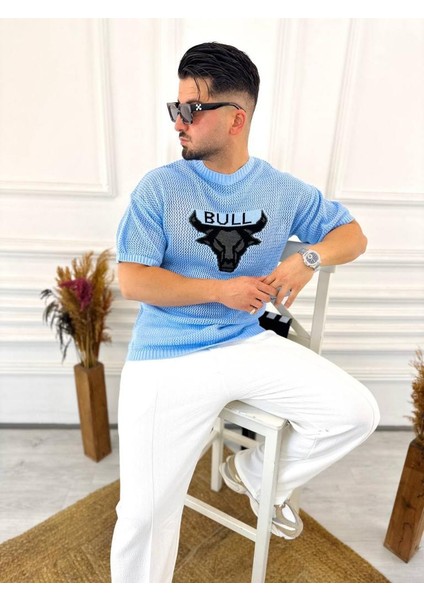 T-Shirt Nefes Alabilen Terletmez Pamuklu Fileli Tişört Oversize Tshirt Bull fiyatları