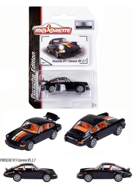 Porsche Siyah 911 Carrera Rs 2.7