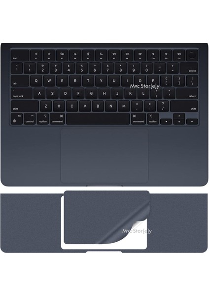 Macbook Air 15.3 Inç M2-M3, Touchpad Sticker Film Koruyucu (2023-2024) A2941 A3114 ile Uyumlu