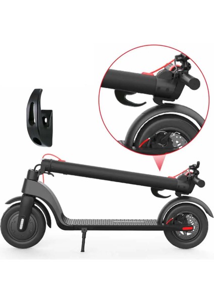 Elektrikli Scooter Poşet Taşıma Askısı (Siyah)