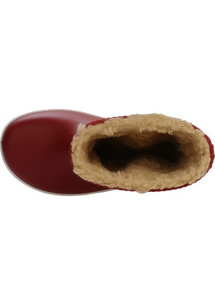 W10207 Splash Nautico Borreguito Kürklü Yağmur Çizmesi Kırmızı indirimleri