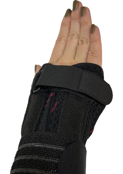 El Bilek Ateli Yüksek Kaliteli Fileli Kumaş Çift Taraflı Çelik Destekli Statik El Bilek Ateli fırsatları