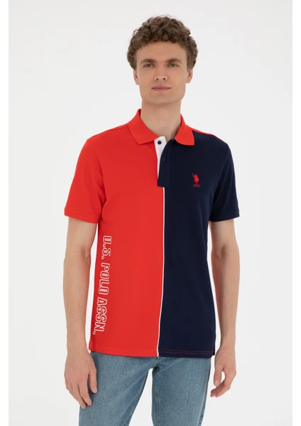 U.S. Polo Assn. Erkek Kırmızı T-Shirt 50288505-VR030