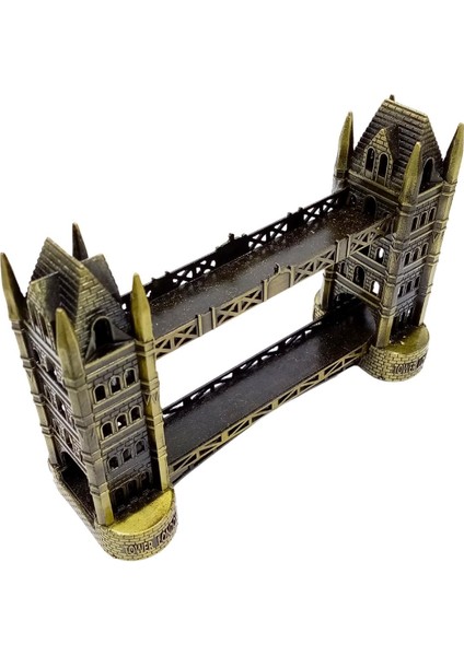 Metal Londra Köprüsü Tower Bridge Antik Bronz 16 cm fırsatları